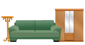 回収可能な家具・寝具の画像